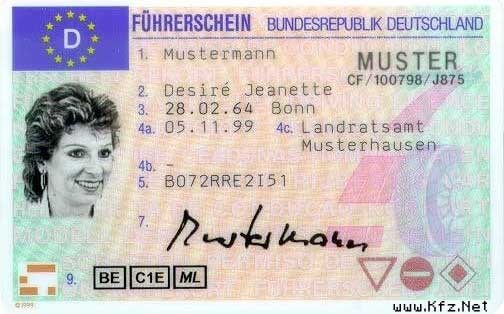 Change German Driver License to Vietnam