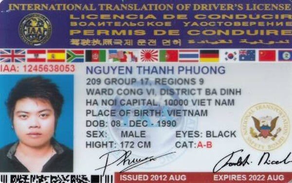 Service of changing your driver license to a reputable Vietnam in Ho Chi Minh City 2