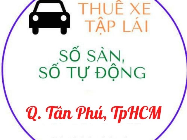 Driving practice car rental in Tan Phu district