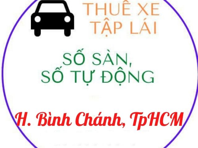 Driving practice car for rent in Binh Chanh district, Ho Chi Minh City