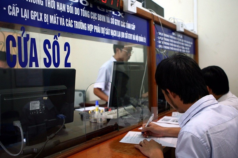 Address to change old B2 driver's license to new one in Ho Chi Minh