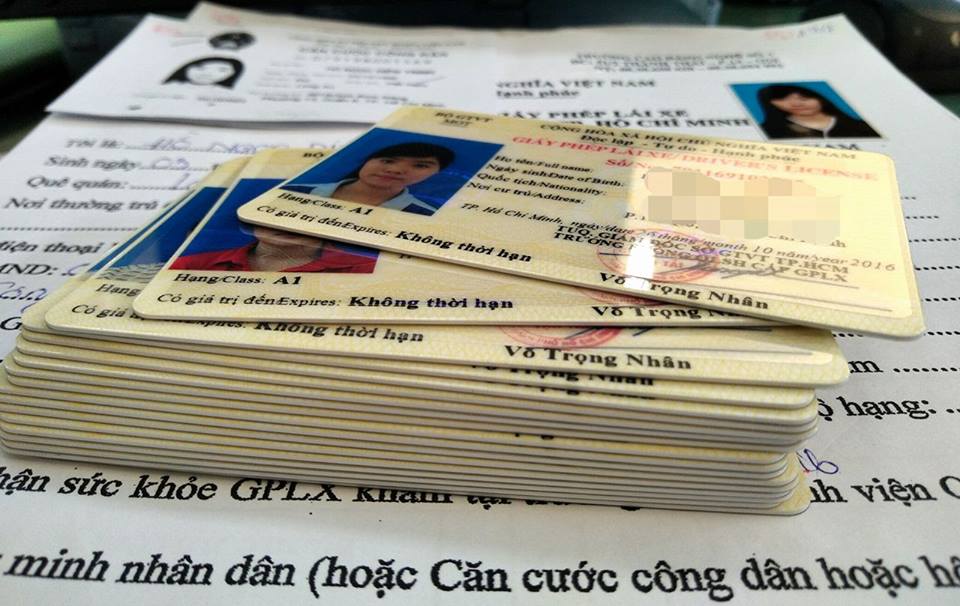 Procedures and Fees for Renewing Lost and Lost A1 Driver's Licenses in Ho Chi Minh City