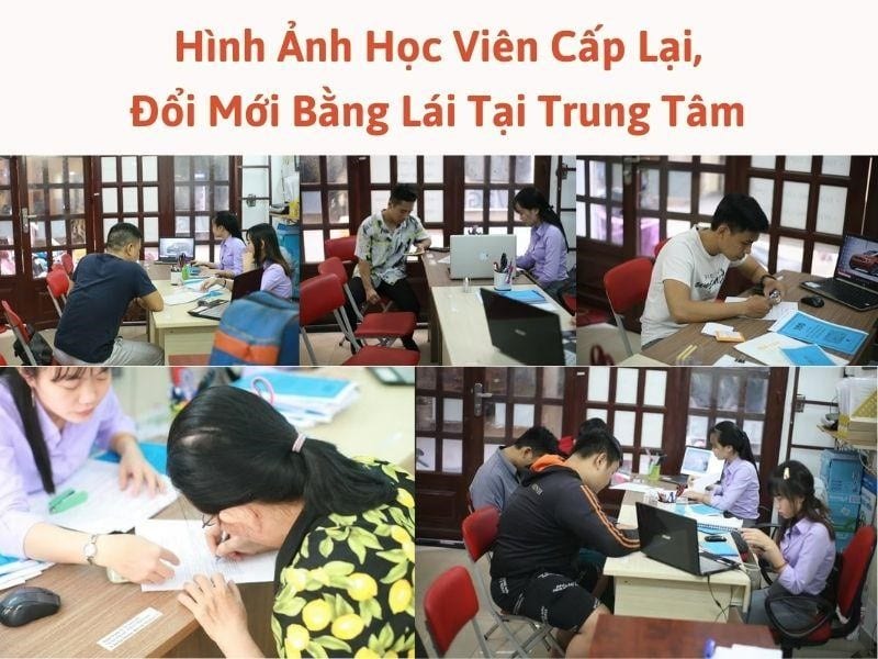 Top 5 Văn Phòng Cấp Lại, Đổi Mới Bằng Lái Uy Tín HCM 11 Hỉnh ảnh cấp đổi bằng lái xe tại trung tâm Đồng Tâm