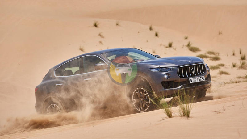 Keep your car speed steady when driving on sand