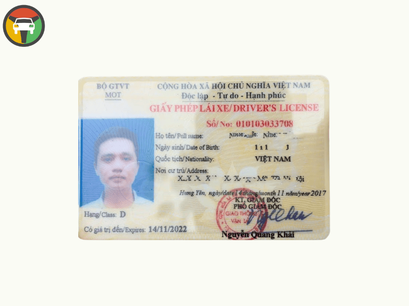 Làm thế nào để xin cấp lại GPLX hạng D bị mất, hư mờ?