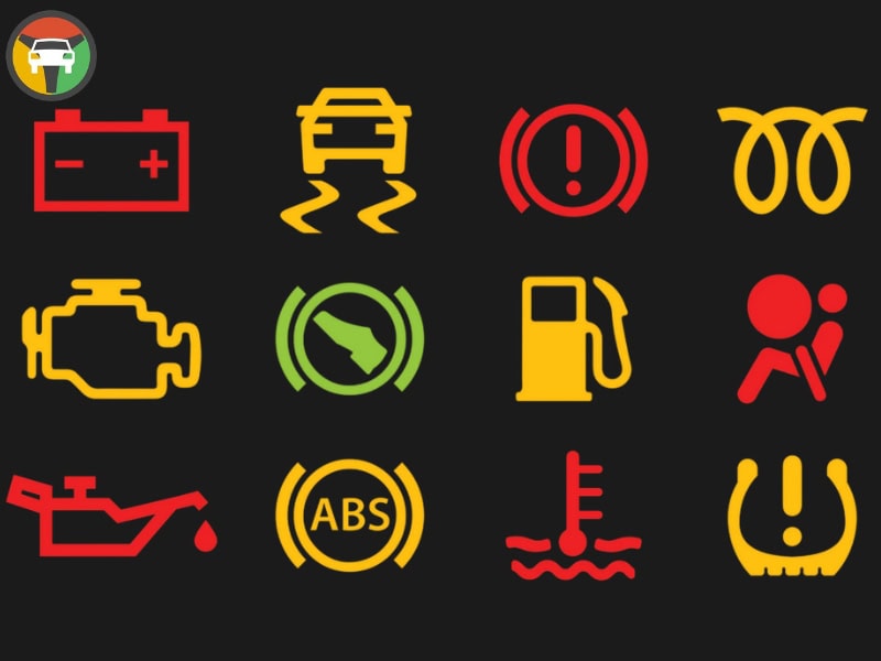 Các Loại Đèn Báo Hiệu Trên Xe Ô Tô Quan Trọng 11 Ý nghĩa chung của các đèn cảnh báo trên bảng táp lô theo màu sắc
