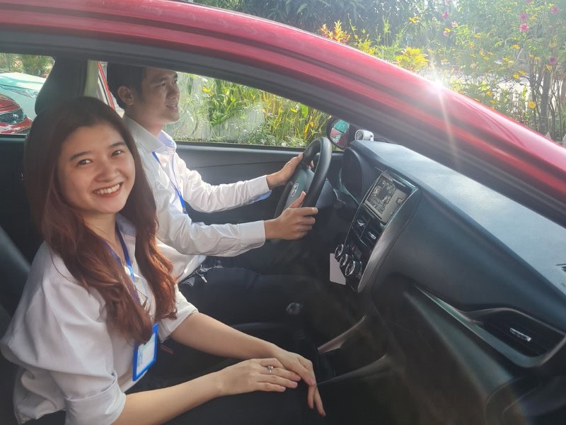 Dịch vụ cho thuê xe tập lái có thầy hướng dẫn của Trường Đào Tạo Lái Xe HCM