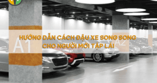 Hướng dẫn cách đậu xe song song cho người mới tập lái
