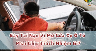 Gây tai nạn vì mở cửa xe ôtô phải chịu trách nhiệm gì?