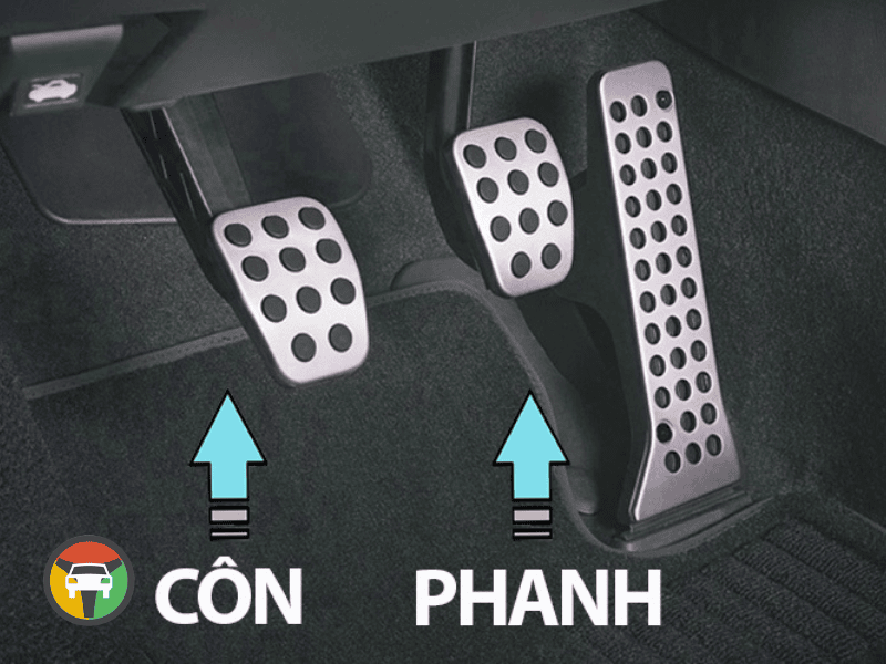 Khi nào đạp thắng trước, khi nào đạp côn trước?