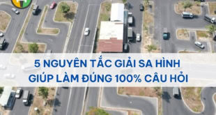 Nguyên tắc giải các tình huống sa hình dễ nhớ