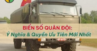 Tìm hiểu ý nghĩa của biển số xe Quân Đội