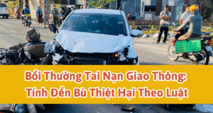 Bồi thường tai nạn giao thông: tính đền bù thiệt hại theo luật