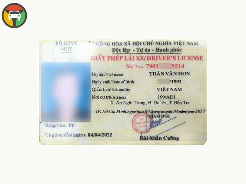 Bằng lái xe hạng F là gì?