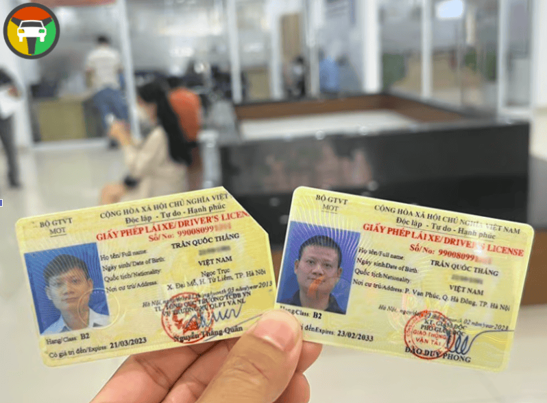 Trường hợp cần làm lại bằng lái xe hạng B2