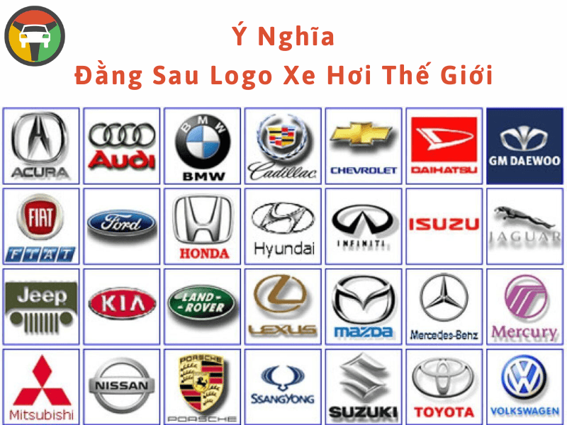 Logo và Xuất Xứ Các Hãng Xe Đình Đám Trên Thế Giới 74 Ý nghĩa đằng sau logo xe hơi thế giới