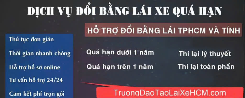 Gia Hạn GPLX 4 bánh - Đổi Bằng Lái Xe Ô Tô Hết Hạn, Quá Hạn 2