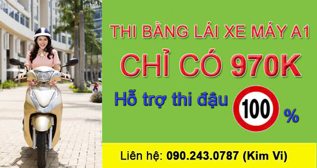 Trường Đào Tạo: Học - Thi Bằng Lái Xe Máy 2 Bánh Hạng A1 20