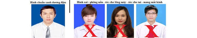 Học lái xe nâng TP.HCM 2025 | Liên tục mở lớp 28 Hình ảnh chụp cần đúng quy định khi học viên đăng ký khóa học chạy xe nâng