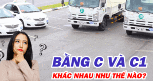 Tổng quan về bằng lái xe C và C1