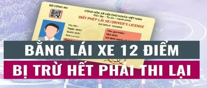 Trừ Bao Nhiêu Điểm Giấy Phép Lái Xe Thì Phải Thi Lại? Quy Định Mới Từ 2025 10 Bằng lái xe bị trừ hết thì sẽ phải thi lại