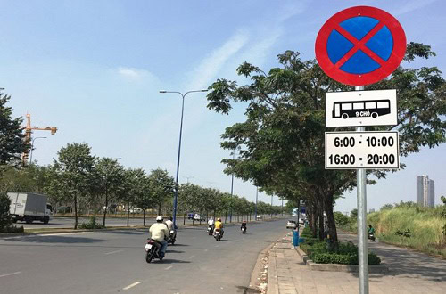 Định nghĩa “Cấm dừng” và “Cấm đậu”