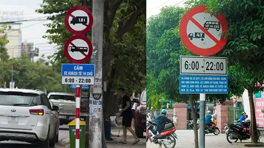 Cách xử lý khi gặp đường cấm giờ