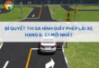 Bí Quyết & Mẹo Thi Sa Hình Giấy Phép Lái Xe Hạng B, C1 Mới Nhất 34 thi sa hình bằng lái xe hang b, c1