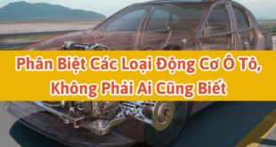 phân biệt các loại động cơ ô tô