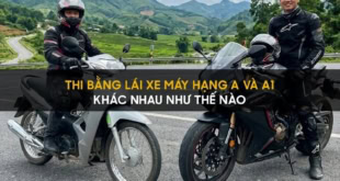 Phân biệt bằng lái xe hạng A và A1
