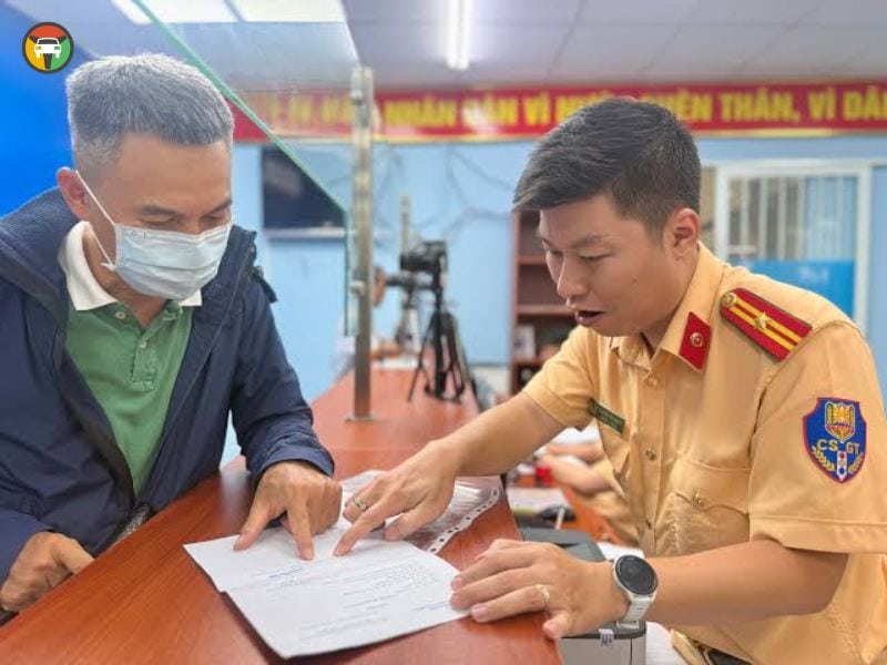 Thủ Tục & Phí Làm Lại Bằng Lái Xe Hạng A2 Bị Mất, Hư Mờ Ở HCM 7 Quy trình làm lại bằng lái xe A2 bị mất, hư mờ