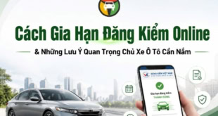 Cách gia hạn đăng kiểm online