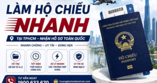 Dịch vụ làm hộ chiếu lấy nhanh tại HCM