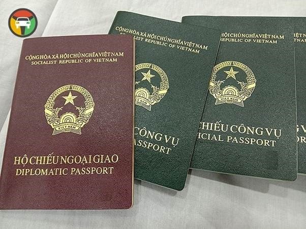 Hộ chiếu công vụ và hộ chiếu ngoại giao