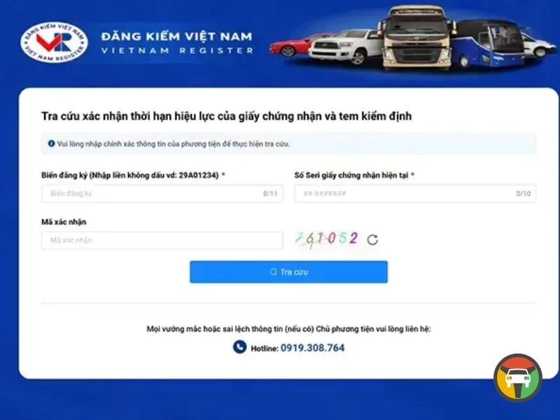 Cách Gia Hạn Đăng Kiểm Online & Những Lưu Ý Quan Trọng Chủ Xe Ô Tô Cần Nắm 11 Nhập thông tin phương tiện