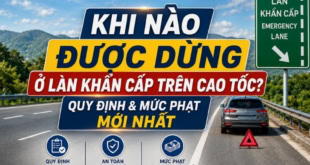 Khi nào được dừng ở làn khẩn cấp trên cao tốc