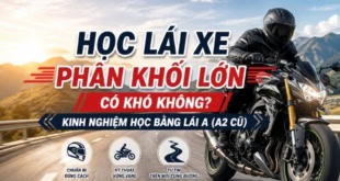 Giải đáp: học lái xe phân khối lớn có khó không?