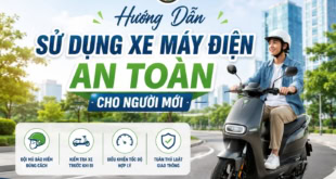 Hướng dẫn sử dụng xe máy điện an toàn