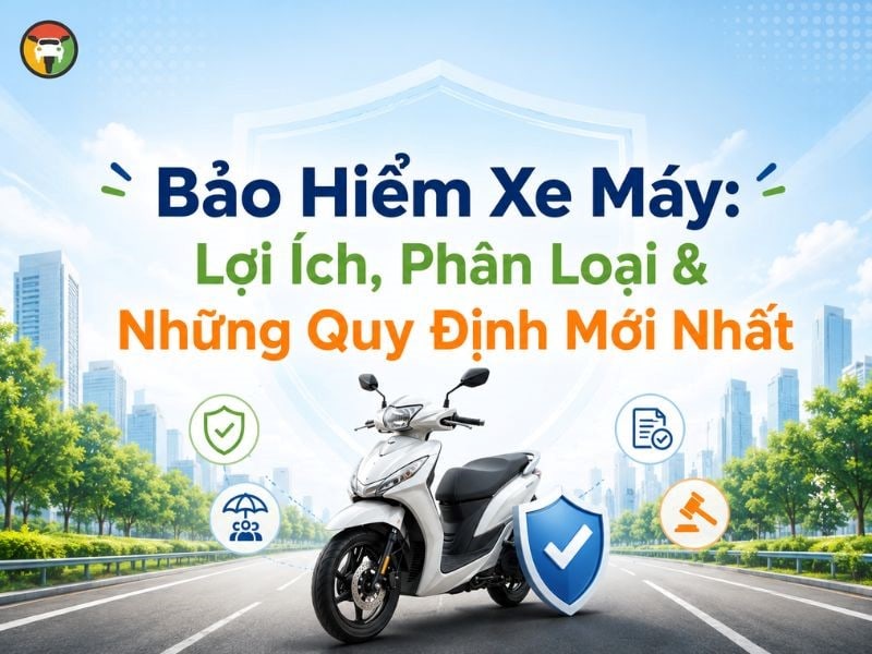 Tìm hiểu về bảo hiểm xe máy: lợi ích, phân loại và quy định mới