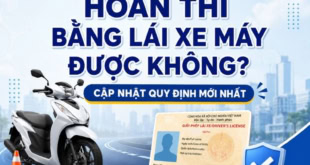 Giải đáp: Hoãn thi bằng lái xe máy được không?