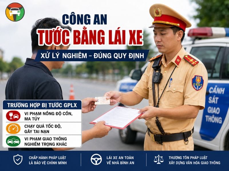 Tước giấy phép lái xe