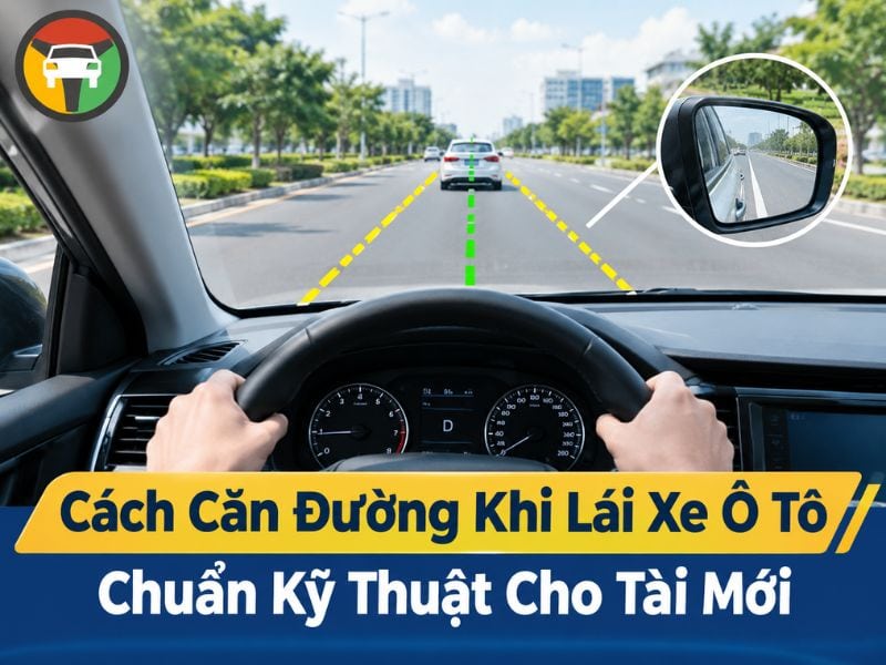Cách Căn Đường Khi Lái Xe Ô Tô Chuẩn Kỹ Thuật Cho Tài Mới 10 Cách căn đường chuẩn khi lái xe ô tô