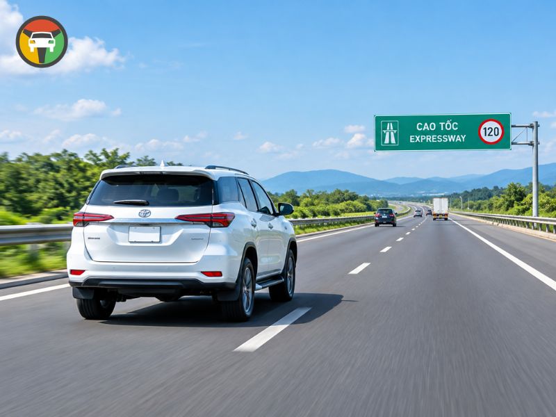 Cách Căn Đường Khi Lái Xe Ô Tô Chuẩn Kỹ Thuật Cho Tài Mới 16 Cách căn đường khi lái xe trên đường cao tốc