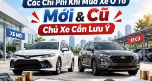 Tìm hiểu chi phí mua xe ô tô