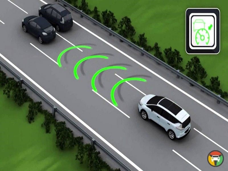 Khoảng cách an toàn giữa 2 xe ô tô (ảnh minh họa)