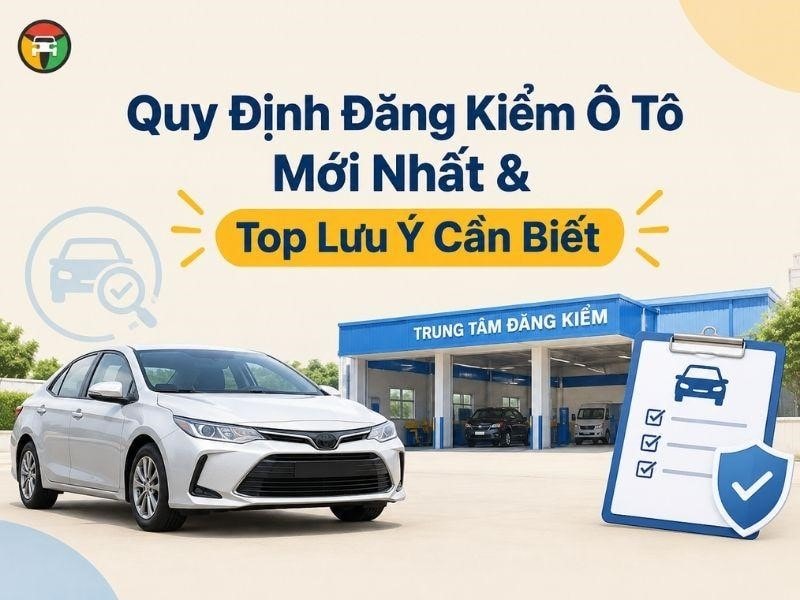 Tìm hiểu về quy định đăng kiểm ô tô