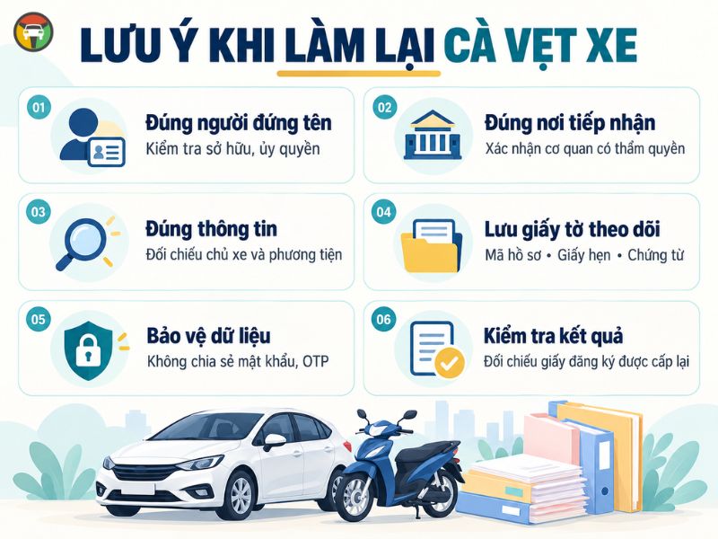 Dịch Vụ Hỗ Trợ Cấp Lại Cà Vẹt Xe Bị Mất Tại HCM: Hồ Sơ, Quy Trình & Chi Phí 7
