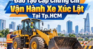 Đào Tạo Cấp Chứng Chỉ Vận Hành Xe Xúc Lật Tại Tp.HCM 1