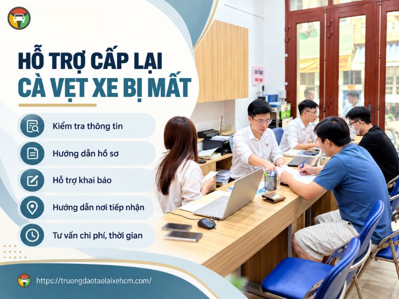 Dịch Vụ Hỗ Trợ Cấp Lại Cà Vẹt Xe Bị Mất Tại HCM: Hồ Sơ, Quy Trình & Chi Phí 5