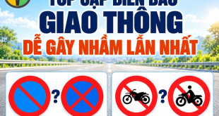 Top cặp biển giao thông dễ gây nhầm lẫn nhất